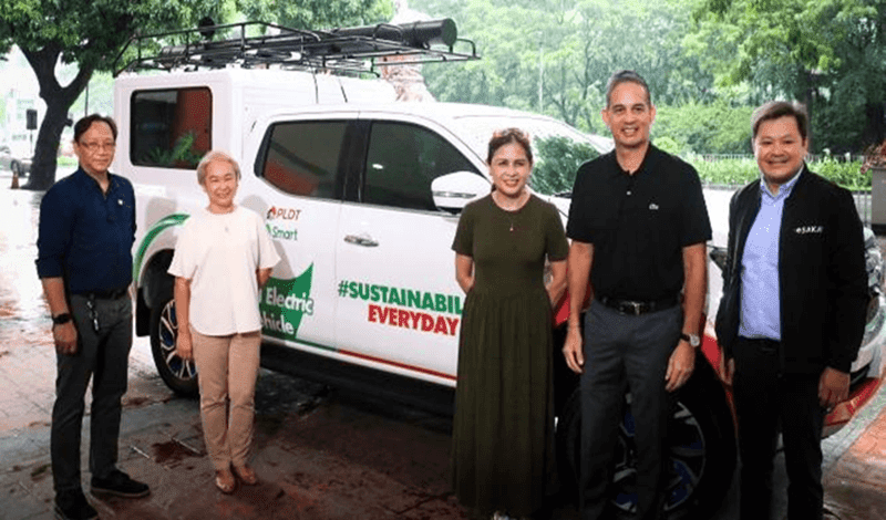 PLDT is now employing EVs for their fleet!