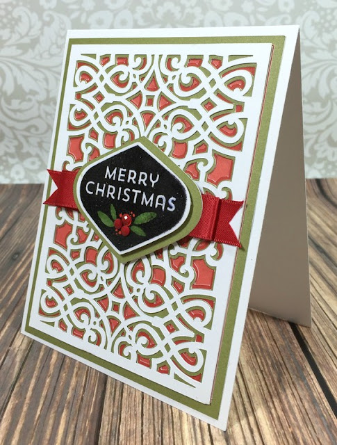 Cricut Artistry Christmas card