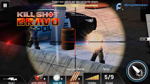 Kill Shot Bravo Hack Modded Unlimited Money and No-Sway