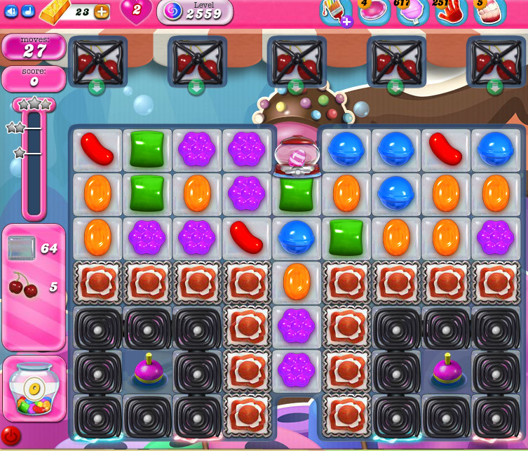 Candy Crush Saga level 2559