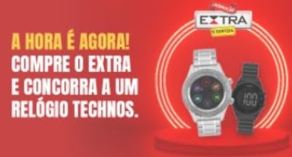 Promoção Jornal Extra 2022 Sorteio Relógios Technos