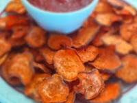 Healthy Sweet Potato Low Fat Chips Recipe