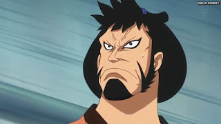 ワンピースアニメ パンクハザード編 606話 錦えもん | ONE PIECE Episode 606