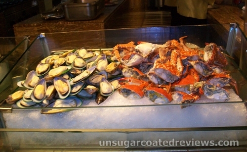 mussels and crabs seafood
