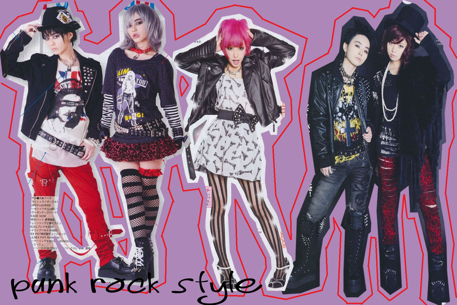 Little Miss Dreamer : ♡ Fashion Inspiration: Punk Rock Style ♡