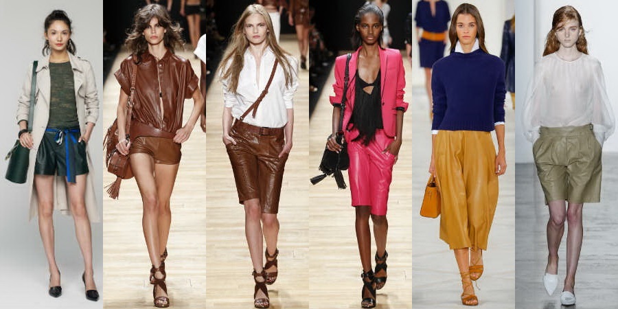 Spring Summer 2016 Women's Shorts Fashion Trends