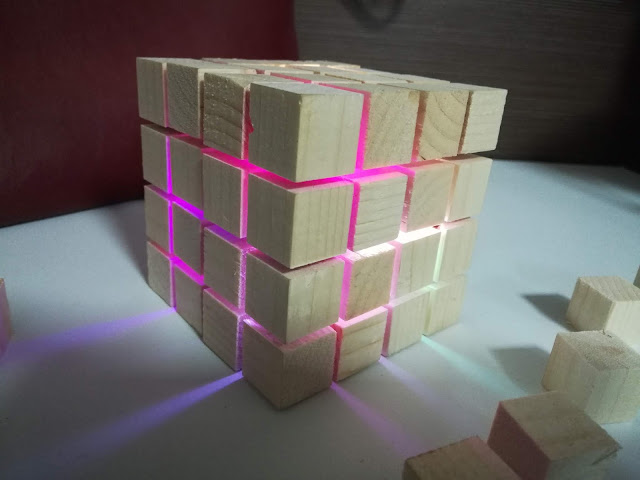 sound reactive cube