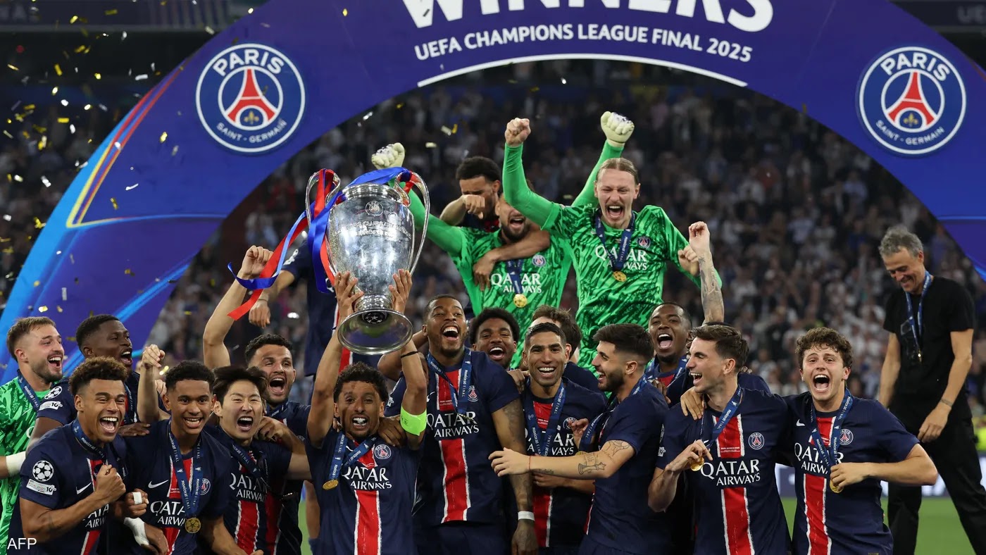 سان جرمان يصنع التاريخ ويتوج بأول لقب دوري أبطال أوروبا