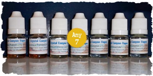 7 Pack Eliquid Samples