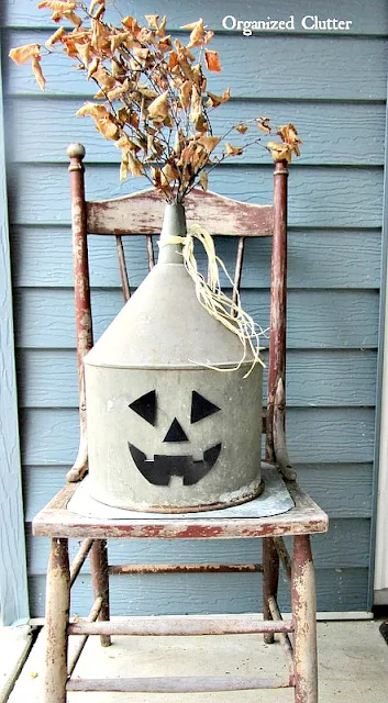 Inexpensive Fall/Autumn/Halloween Decorating & Project Ideas with Junk