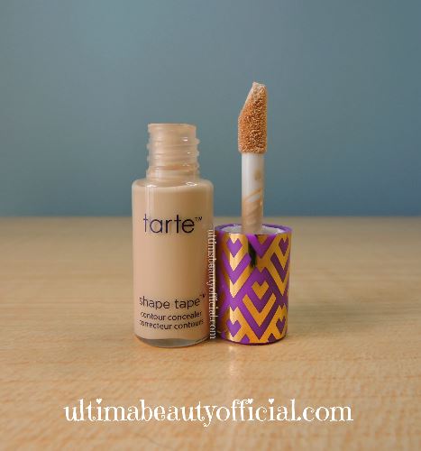 Opened bottle of Mini TARTE: Double Duty Beauty™ Shape Tape™ Concealer in Fair Neutral with wand