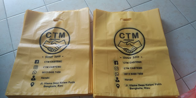 Sablon Plastik CTM Casteme Bengkalis