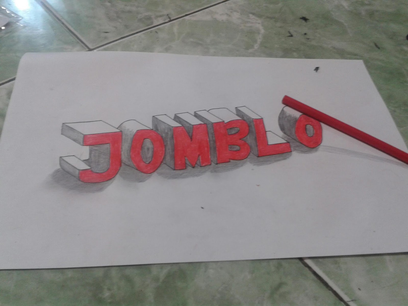 Tutorial Gambar Nama 3D Untuk Pemula Dijamin Langsung Bisa