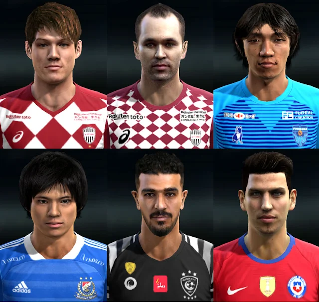 MiXed Facepack V59 2022 For PES 2013