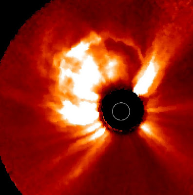 llamarada solar clase M3.2 , 19 de Enero de 2012
