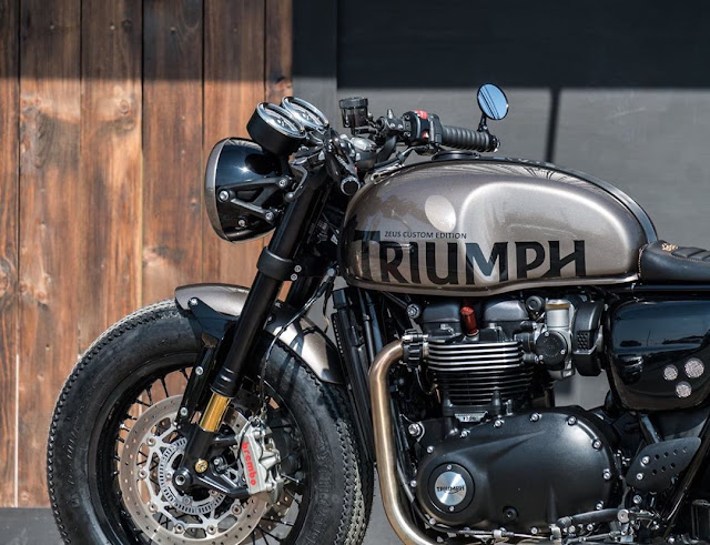 Triumph Thruxton R1200 By Zeus Custom Hell Kustom