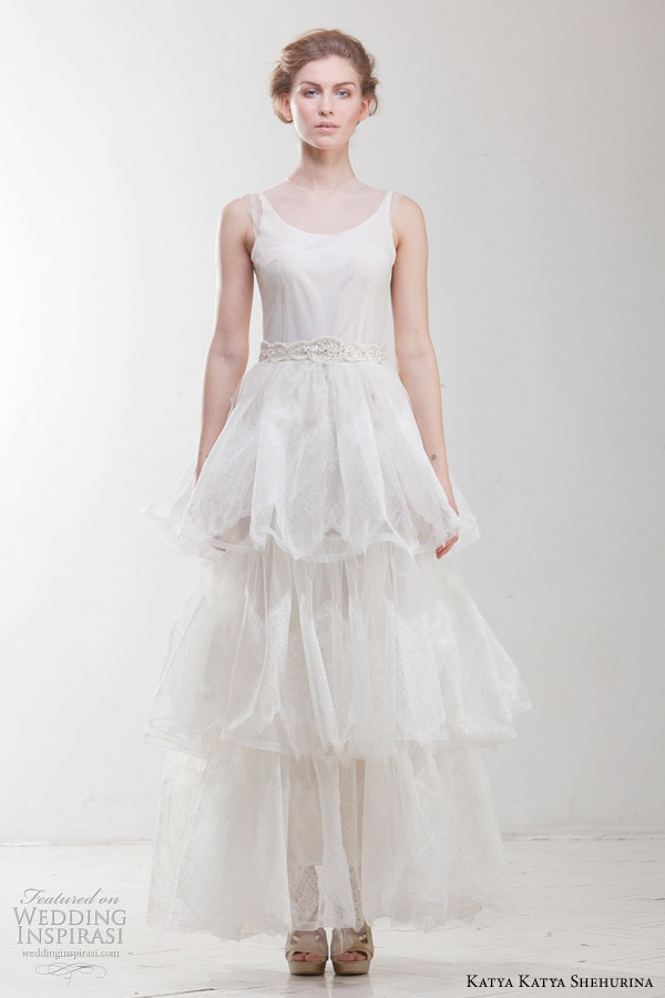 Katya Katya Shehurina ; Classic Teenage Wedding Dresses Gowns