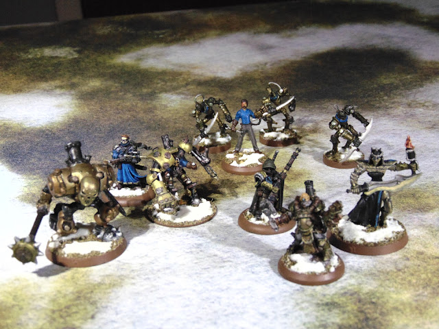 Frostgrave Enchanter Warband Approaching Frostgrave