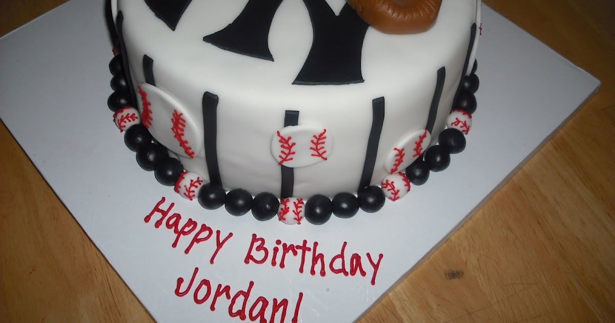 Sprinklebelle New York Yankees Cake