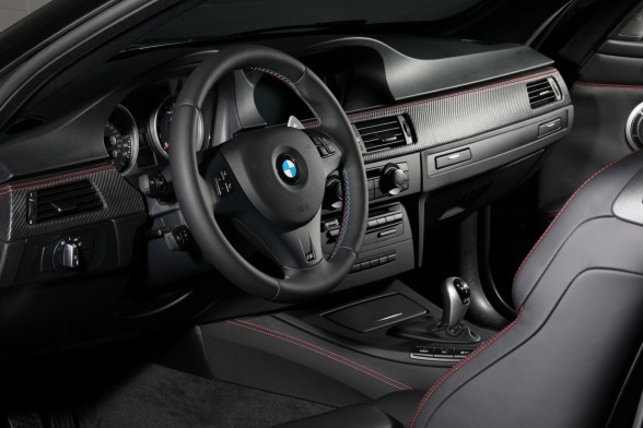 2011 BMW M3 Coupe Frozen Black Edition Interior View