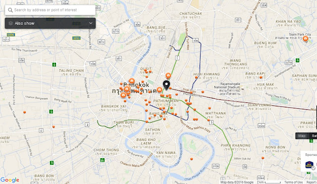  is 1 of about other adept plaza every 2nd choice shopping house during opor-garai inwards Bangkok BangkokThai: Krung Thong Plaza Bangkok Map - Tourist Attractions inwards Bangkok Thailand