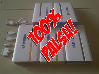 Powerbank Samsung 100% Palsu - Camcungku