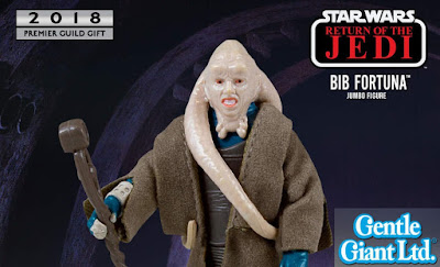 Premier Guild Exclusive Return of the Jedi Bib Fortuna 12” Jumbo Vintage Kenner Star Wars Action Figure by Gentle Giant