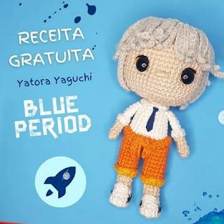 PATRON GRATIS YATORA YAGUCHI | PERIODO AZUL AMIGURUMI 54988