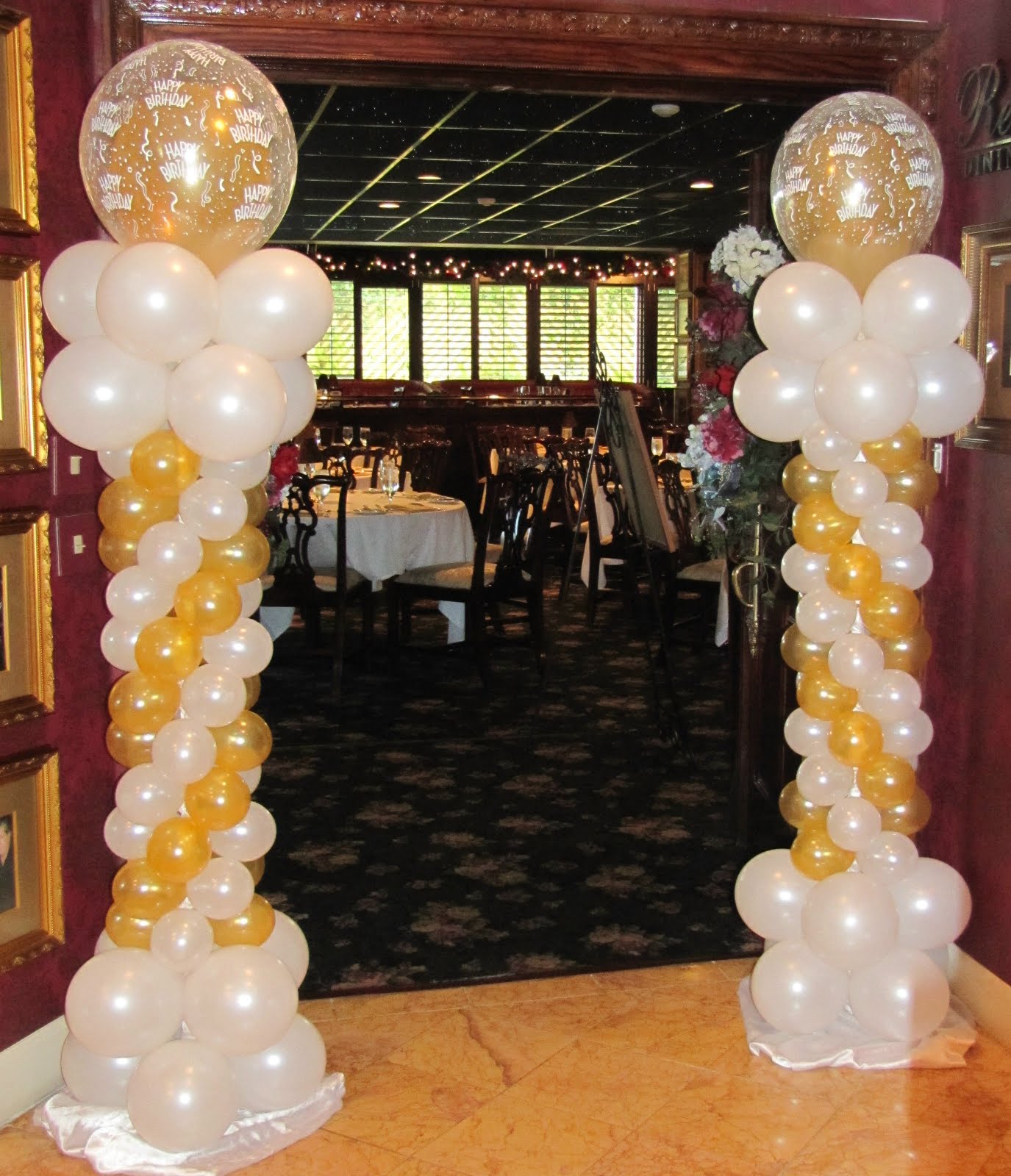 Gold 50th Birthday Party Decorations