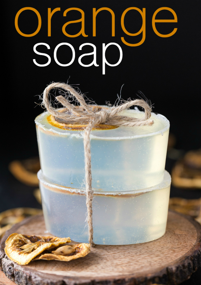  Orange soap