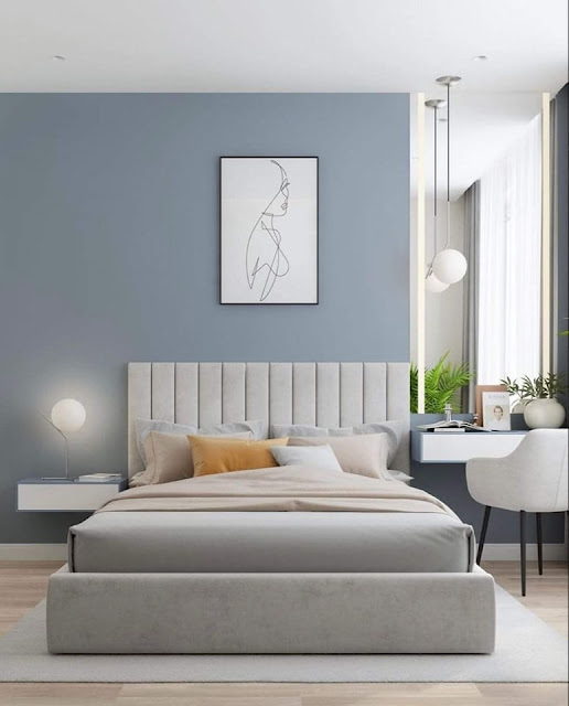 Blue Bedroom Design