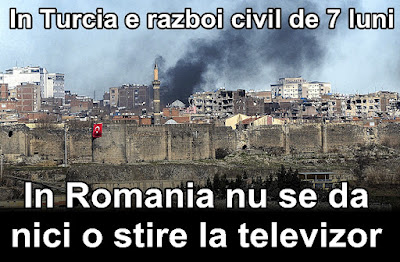 In Turcia e razboi civil, in Romania nu se stie nimic