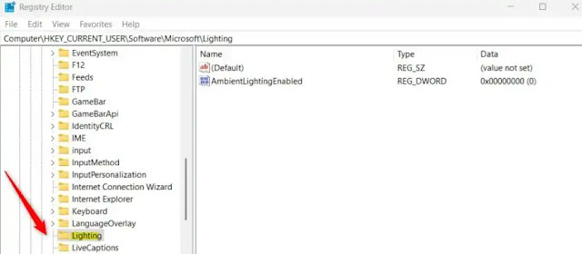 Cara Mengaktifkan Dynamic Lighting di Windows 11-d