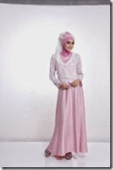 gaun pesta muslimah roseblack