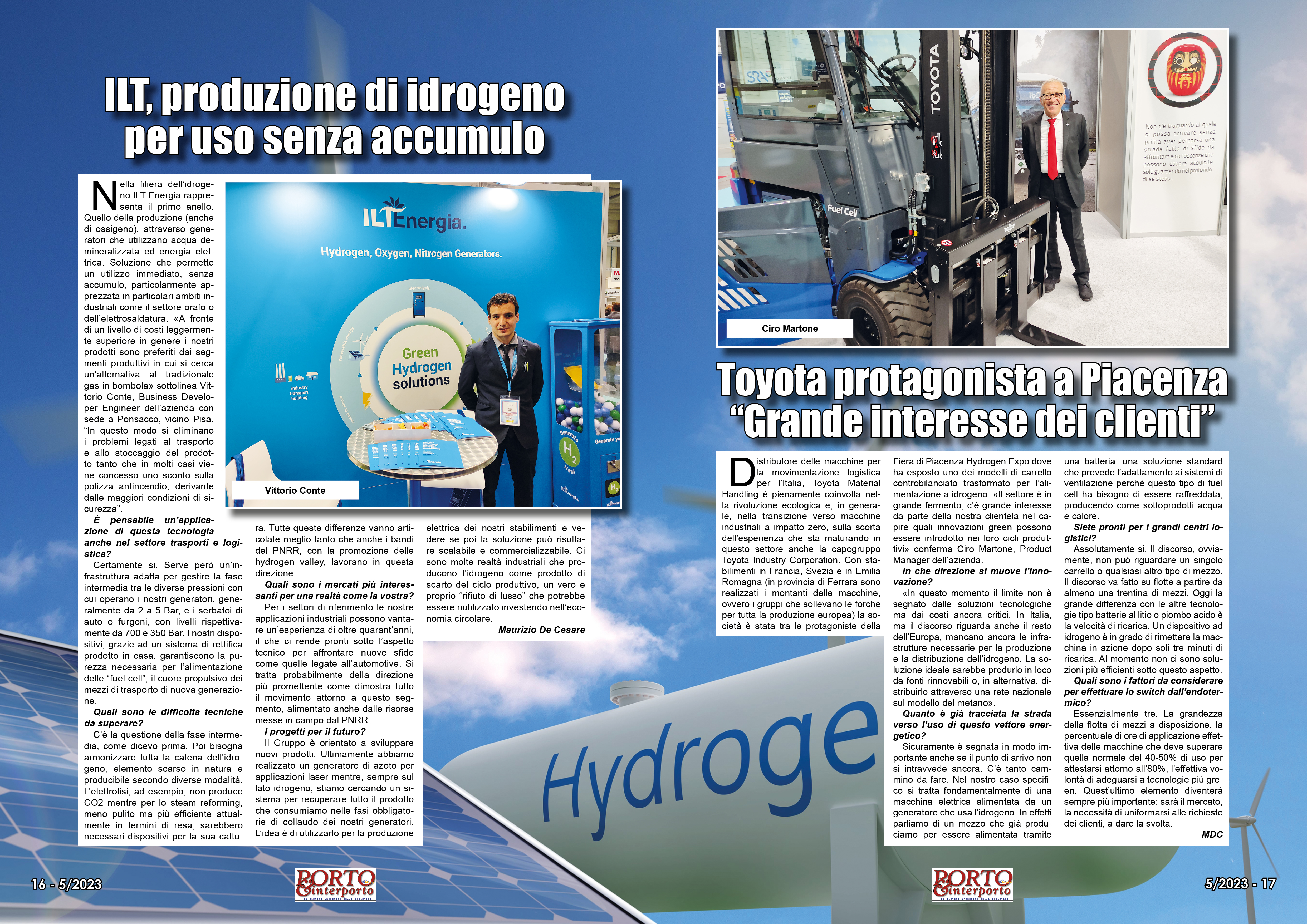 MAGGIO 2023 PAG. 17 - Toyota protagonista a Piacenza “Grande interesse dei clienti”