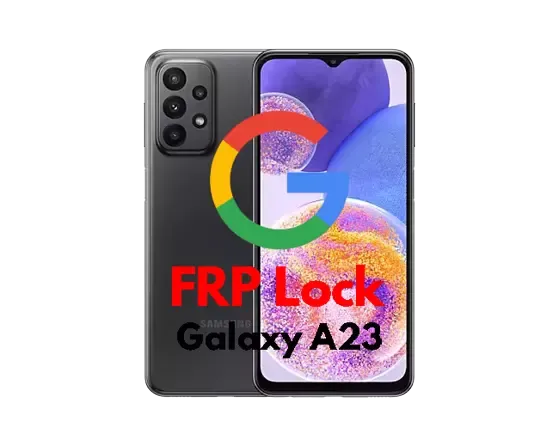 Remove Google account (FRP) for Samsung Galaxy A23