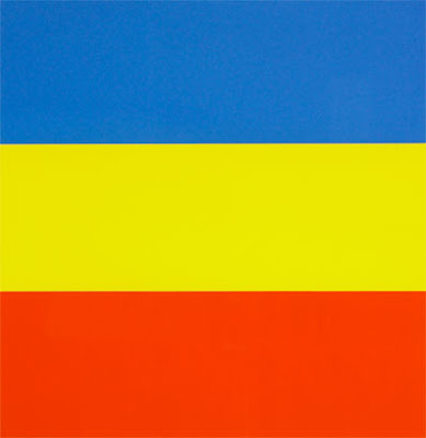 Ellsworth Kelly Blue Yellow Red untitled USA 19701973