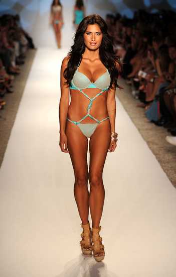 Kim Kardashian's Swimwear Line Beach Bunny Hits the Runway in Miami