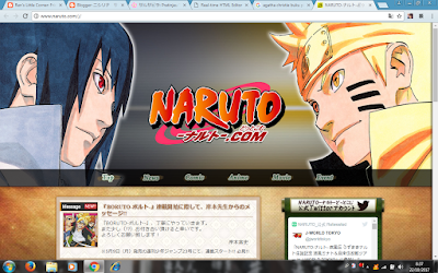 Website Resmi Anime Naruto