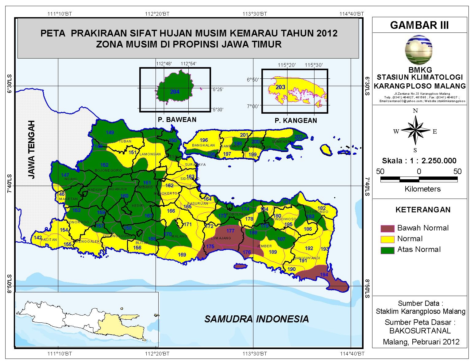 Mengenal Unsur-Unsur Peta : Judul, Garis Tepi Peta 