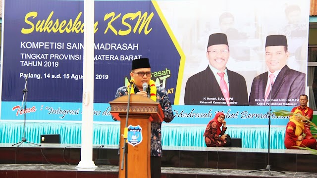 Menuju KSM di Manado, KSM Tingkat Sumbar Resmi dimulai