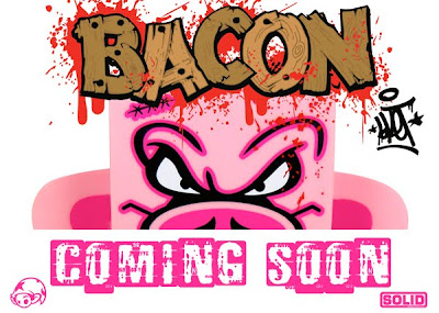 Wizard Sleeve Toys Exclusive Bacon Mad'l Vinyl Figure by Sket-One Teaser Image