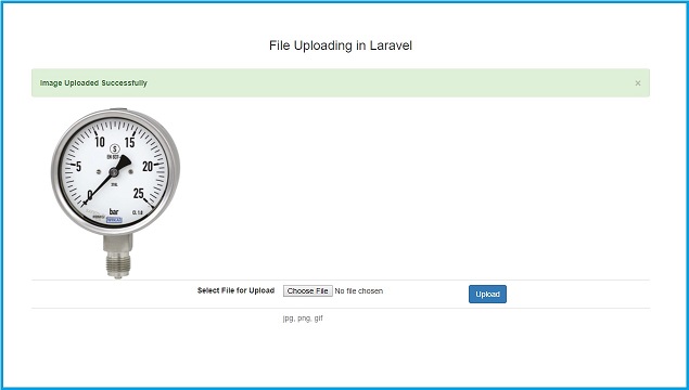Image File Upload in Laravel with Validation | Webslesson