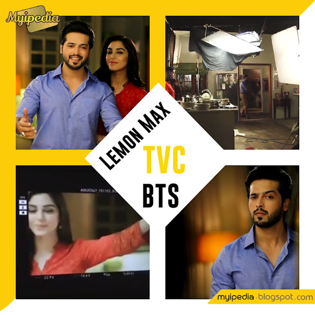 Fahad Mustafa with Maya Ali On Location for Lemon Max Shoot 2015 