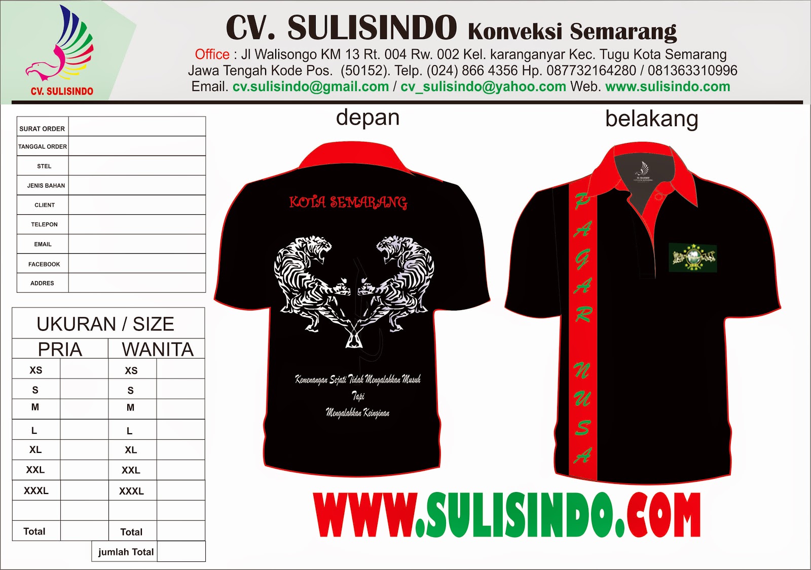 Inspirasi 31 De  Sain  Sablon Baju 