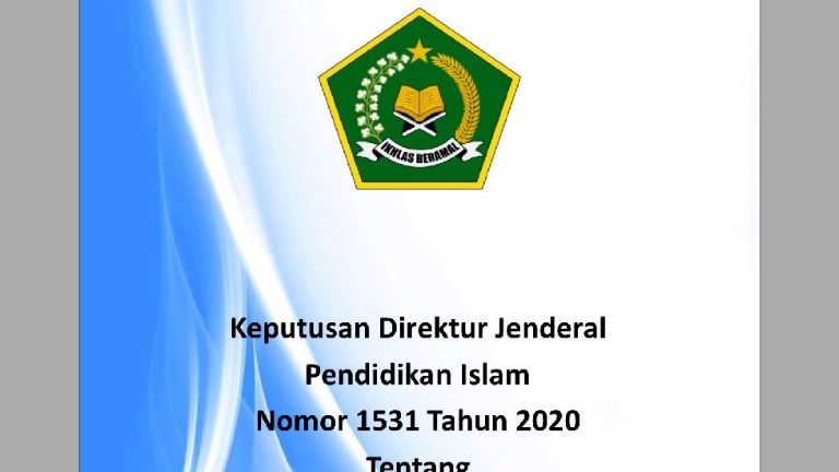 Juknis Pengangkatan Wakil Kepala Madrasah Tahun 2020