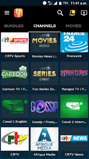 Watch free TV on Android 