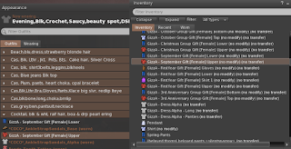 Image of the Resulting Inventory Window after selecting 'show original'