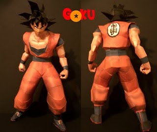 %papercraftGoku+papercraft Dragon Ball Papercraft : Goku