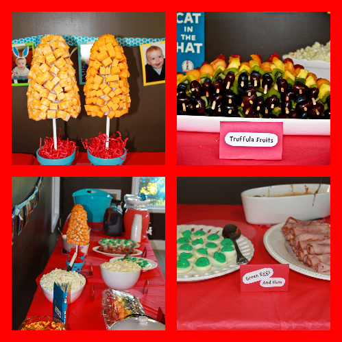 Seuss Birthday Party Ideas on Mama And Mister  Logan S Dr  Seuss First Birthday Party